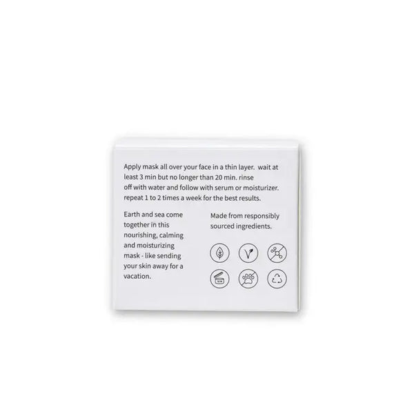 Inland sea marine clay Mask